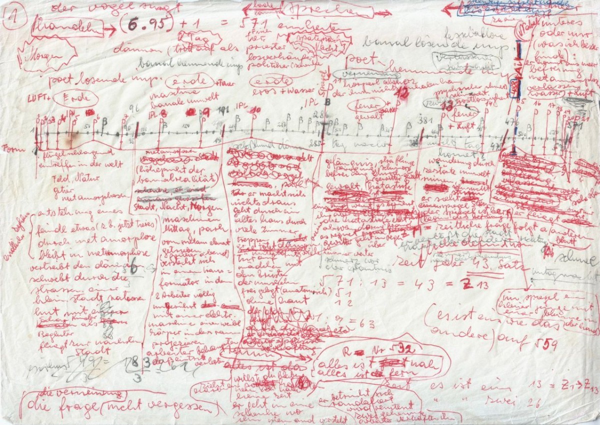 sprachkunst_aus-mappe-mit-dem-titel-traume-_konrad-bayer_konstruktionsskizze_1957-58